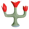 Linfa Multicolor Ceramic Candle Holder