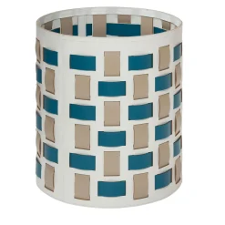 Lisbona N. 13 White Round Basket