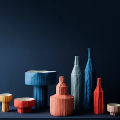 LISCIA D2/Verde Azzurro chiaro Decorative Bottle