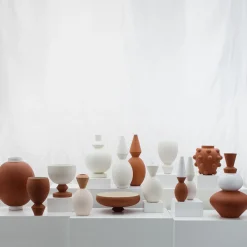 Lithos Terracotta Centerpiece by Jean-Christophe Clair