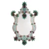 London Venetian Wall Mirror in Murano Glass