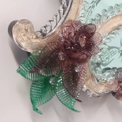 London Venetian Wall Mirror in Murano Glass