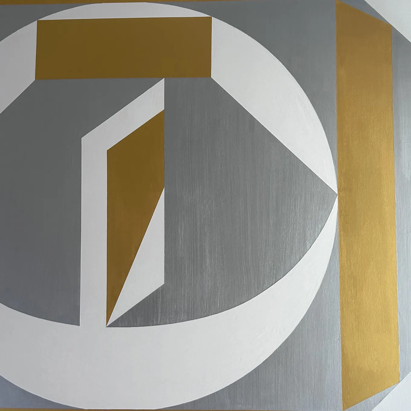 Love Silver Octagonal Decorative Panel