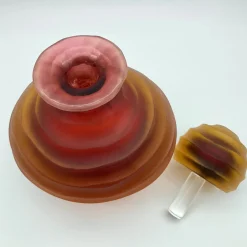 Low Amber Bottle by Achille D'Este and Renzo Vianello