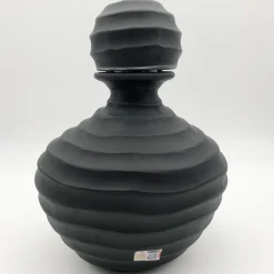 Low Black Bottle by Achille D'Este and Renzo Vianello