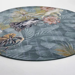 Lucien Jungle round rug #2