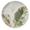 Lucien Large Exotic Leaf round rug