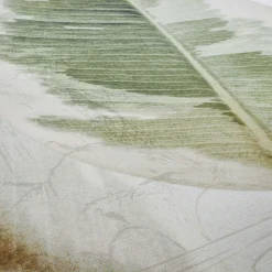 Lucien Large Exotic Leaf round rug