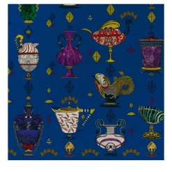 Ludovica Blu Elettrico Wallpaper