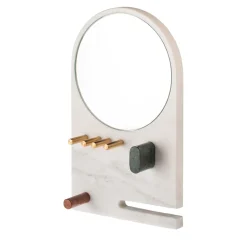 Lunatico White Carrara Jewelry Stand by Cecilia Alemagna