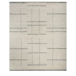 Lustra Blend White & Silver Birch Hand Loom Rug
