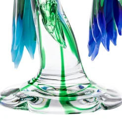 Macaw Parrots in Murano Glass