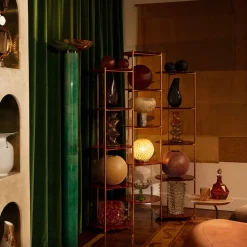 Madame Medium Pink/Light-Blue/Taupe Vase