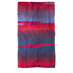 Madori Aka Red & Blue Blanket by Stormo Studio