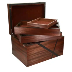 Mahogany and Ebony Box