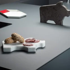 Maialino Large Gray Statuette by Alessandra Grasso