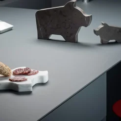 Maialino Small Gray Statuette by Alessandra Grasso