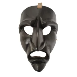 Mamuthones Medium Black Mask