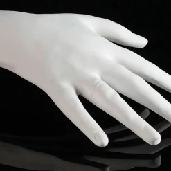 Mano Destra Hand-Shaped White Sculpture