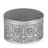 MARBELLA COTTON BOX - SILVER