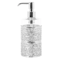MARBELLA SOAP DISPENSER - SILVER #3