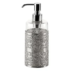 MARBELLA SOAP DISPENSER -SILVER #2