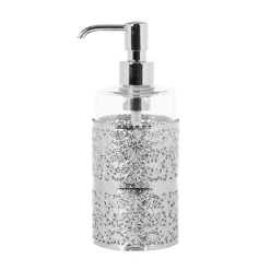 MARBELLA SOAP DISPENSER -SILVER #2