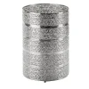 MARBELLA WASTE BASKET - SILVER