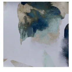 Marble Flower Green Abstract Wallpaper