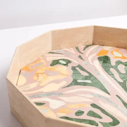Marble Marbling Decagonal Tray by Zanellato&Bortotto #4