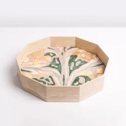 Marble Marbling Decagonal Tray by Zanellato&Bortotto #4