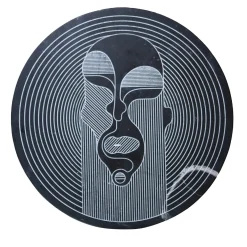 Marblelous XIII Decorative Plate by Federico Pepe