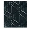 Mariposa Matte Black Ceramic Tile By Elena Salmistraro