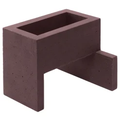 Marsala Brown Chandigarh III Vase