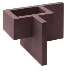 Marsala Brown Chandigarh II Vase