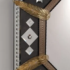 Marte Murano Glass Mirror