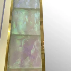 Martelé Handmade Iridescent Crystal Mirror