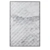 Matelassè White Carrara Marble Decorative Panel