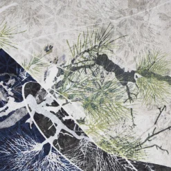 Matisse Stylized branch rectangular rug