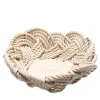 Maxi Cream Round Rope Basket