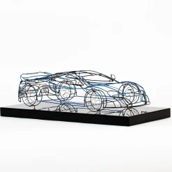 McLaren Metal Wire Sculpture