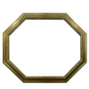 Mecca Silver Leaf Octagonal Frame