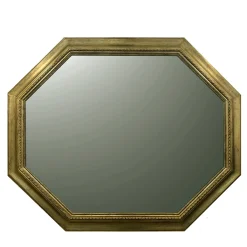 Mecca Silver Leaf Octagonal Wall Mirror