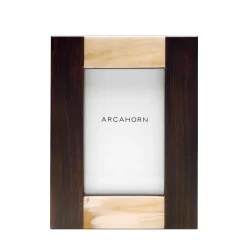 Medea Small Horn & Ebony Frame