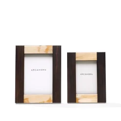 Medea Small Horn & Ebony Frame