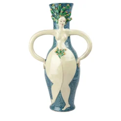 Mediterranean Nude Ceramic Vase