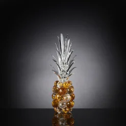 Medium Amber Crystal Pineapple