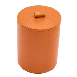 Medium Caramel Leather Jewelry Box