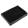 Medium Valet Tray in Black Leather