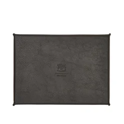 Medium Valet Tray in Black Leather